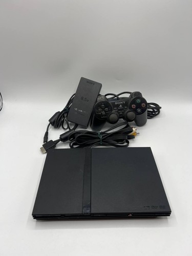 Console playstation ps2 slim - ps2,