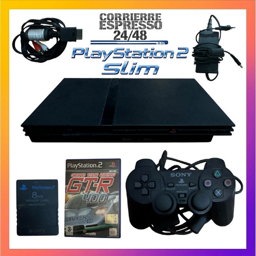 Console playstation ps2 slim - playstation,