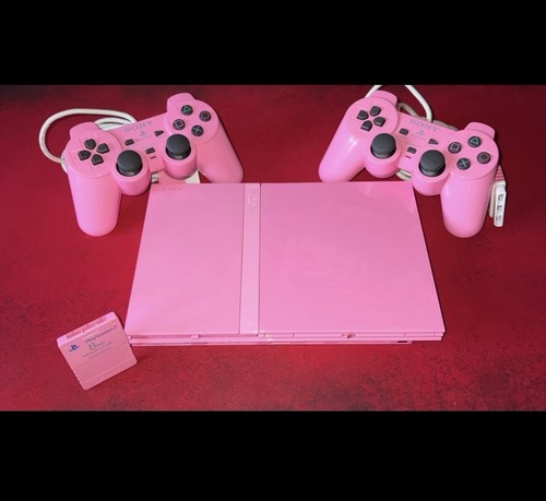 Console ps2 slim pink - slim,
