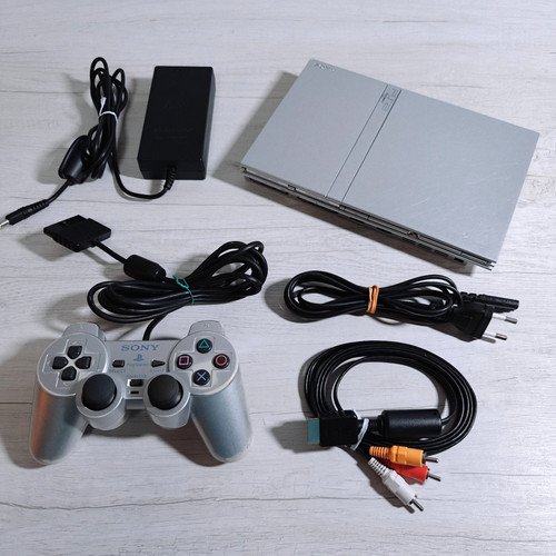 Sony ps2 slim silver - ps2,