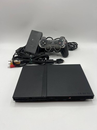 Console playstation ps2 slim - ps2,