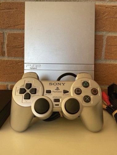 Ps2 slim silver console - slim,
