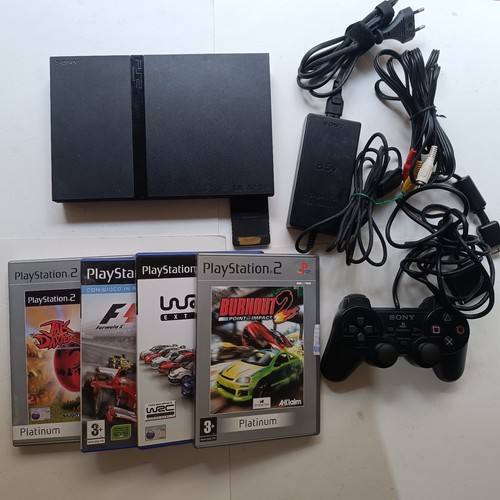 Sony playstation ps2 slim - sony, +