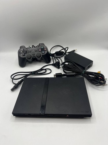 Console playstation ps2 slim - console,
