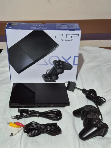 Console sony ps2 slim - sony,